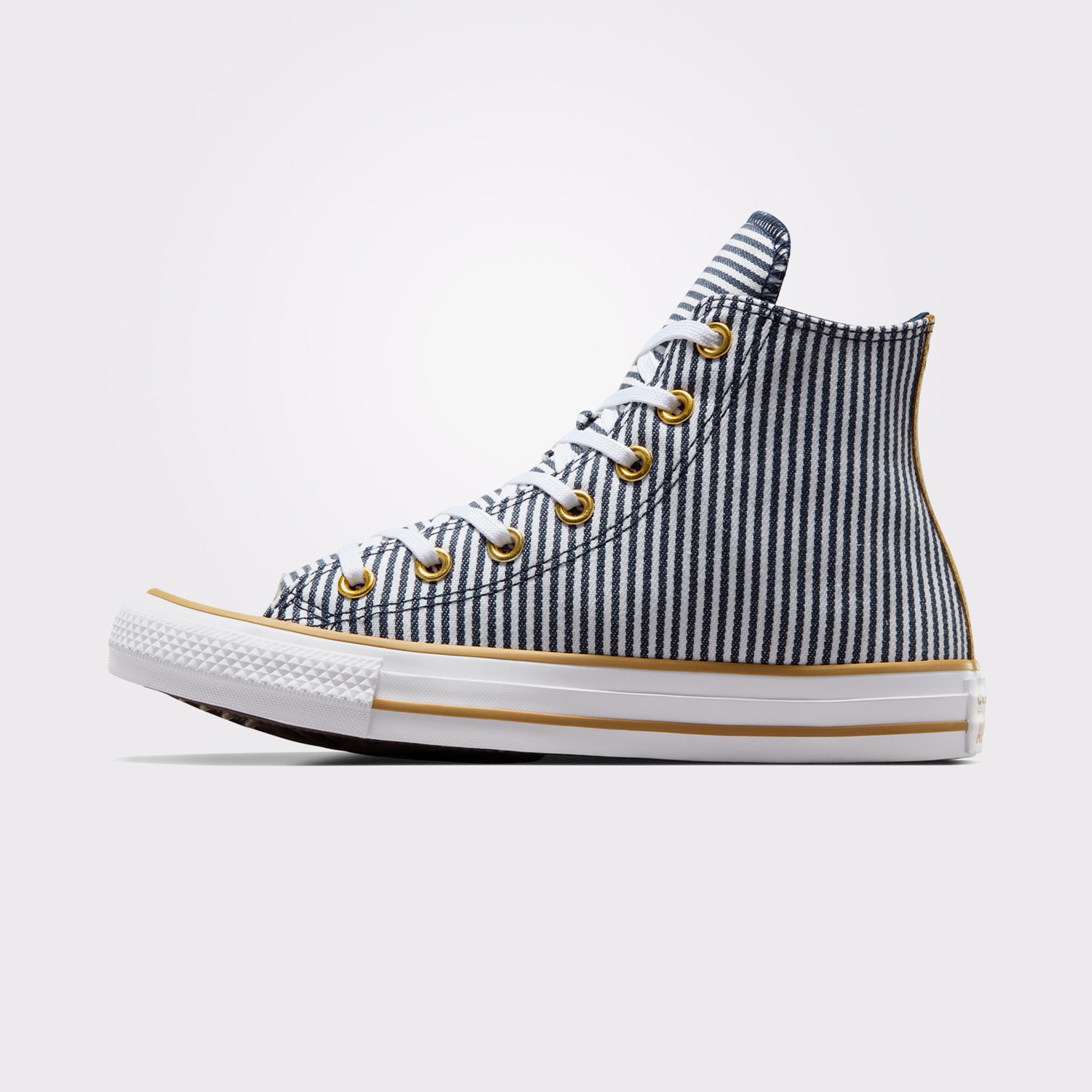  Converse Chuck Taylor All Star Herringbone Stripe Kadın Mavi Sneaker