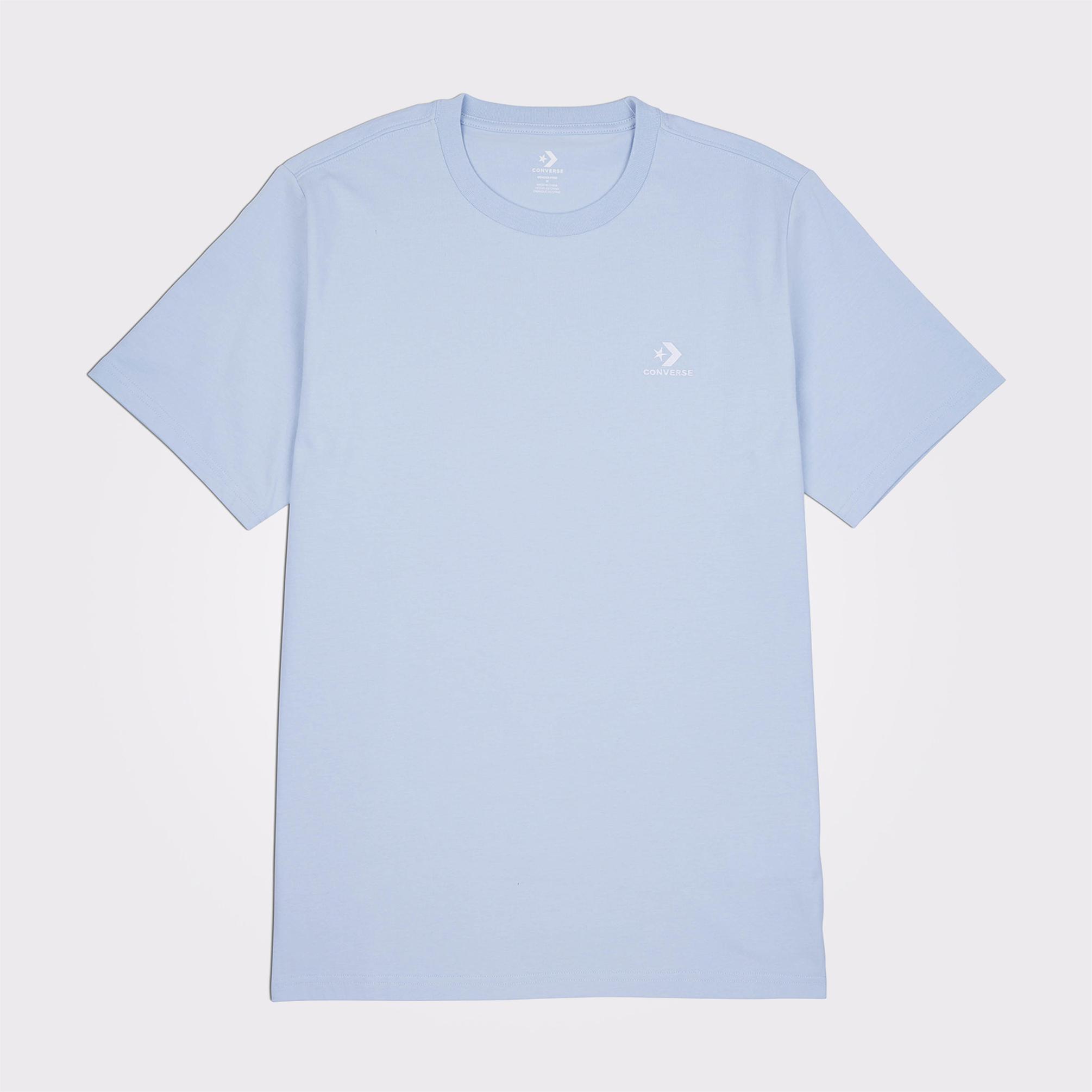 Converse Converse Go-To Embroidered Star Chevron Standard-Fit Unisex Mavi T-Shirt