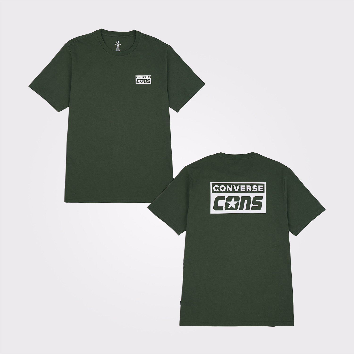 Converse Converse Cons Graphic Erkek Haki T-Shirt