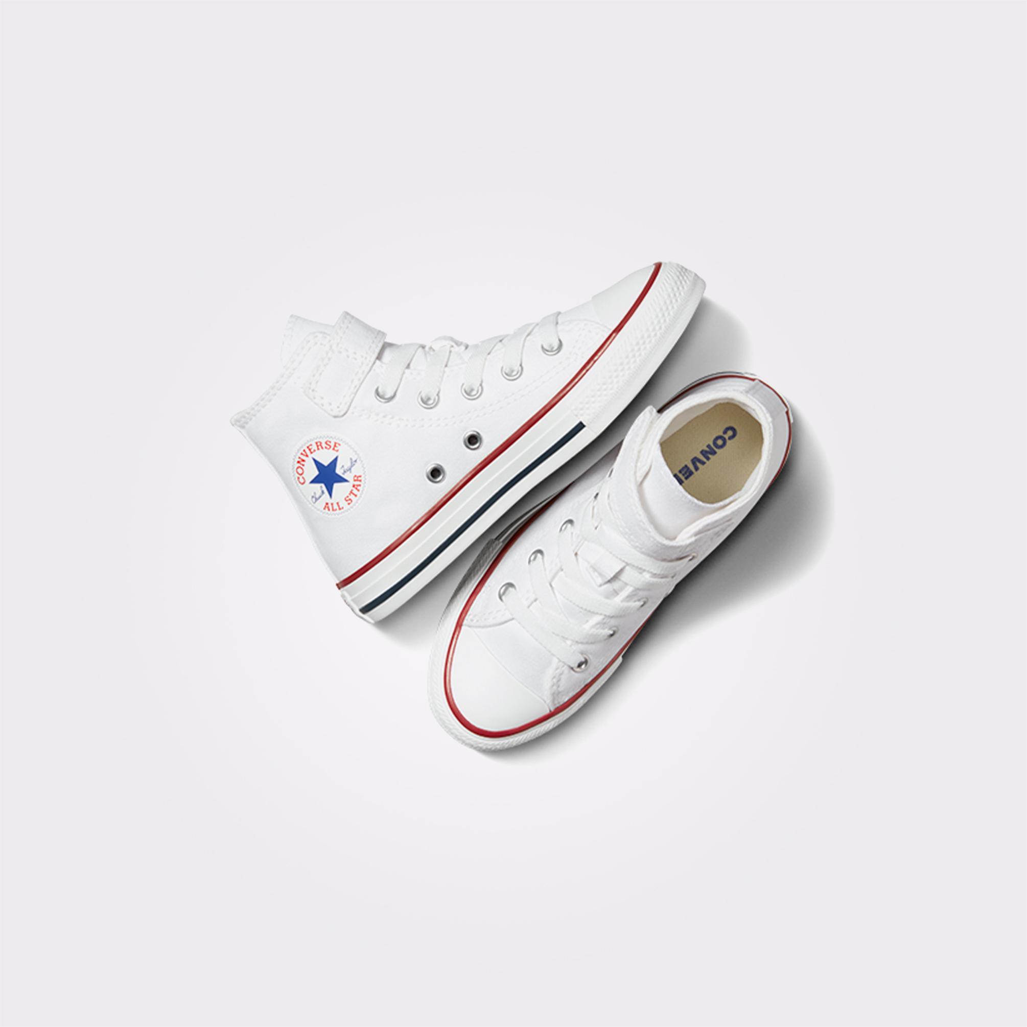  Converse Chuck Taylor All Star 1V Easy-On Çocuk Beyaz Sneaker
