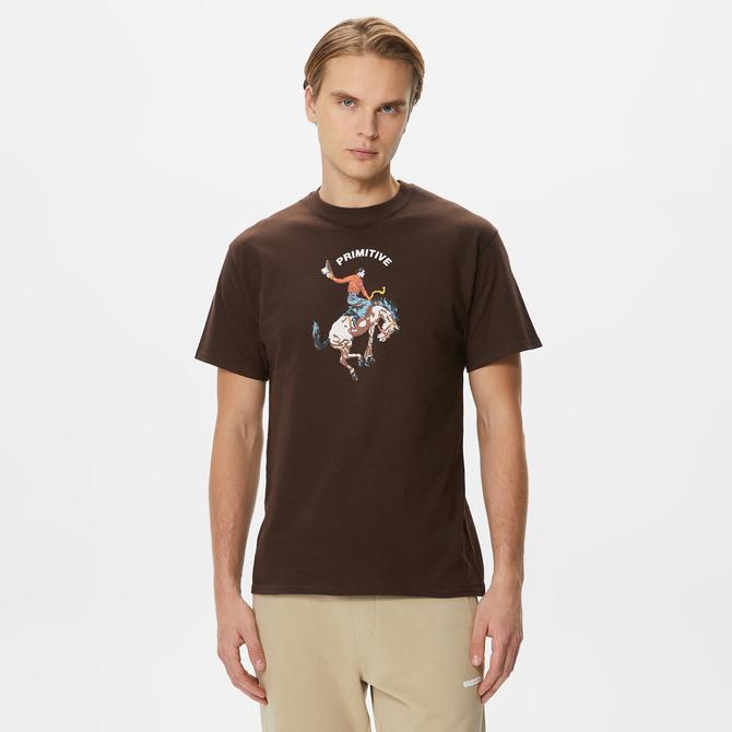  Primitive Badlands HW Erkek Kahverengi T-Shirt