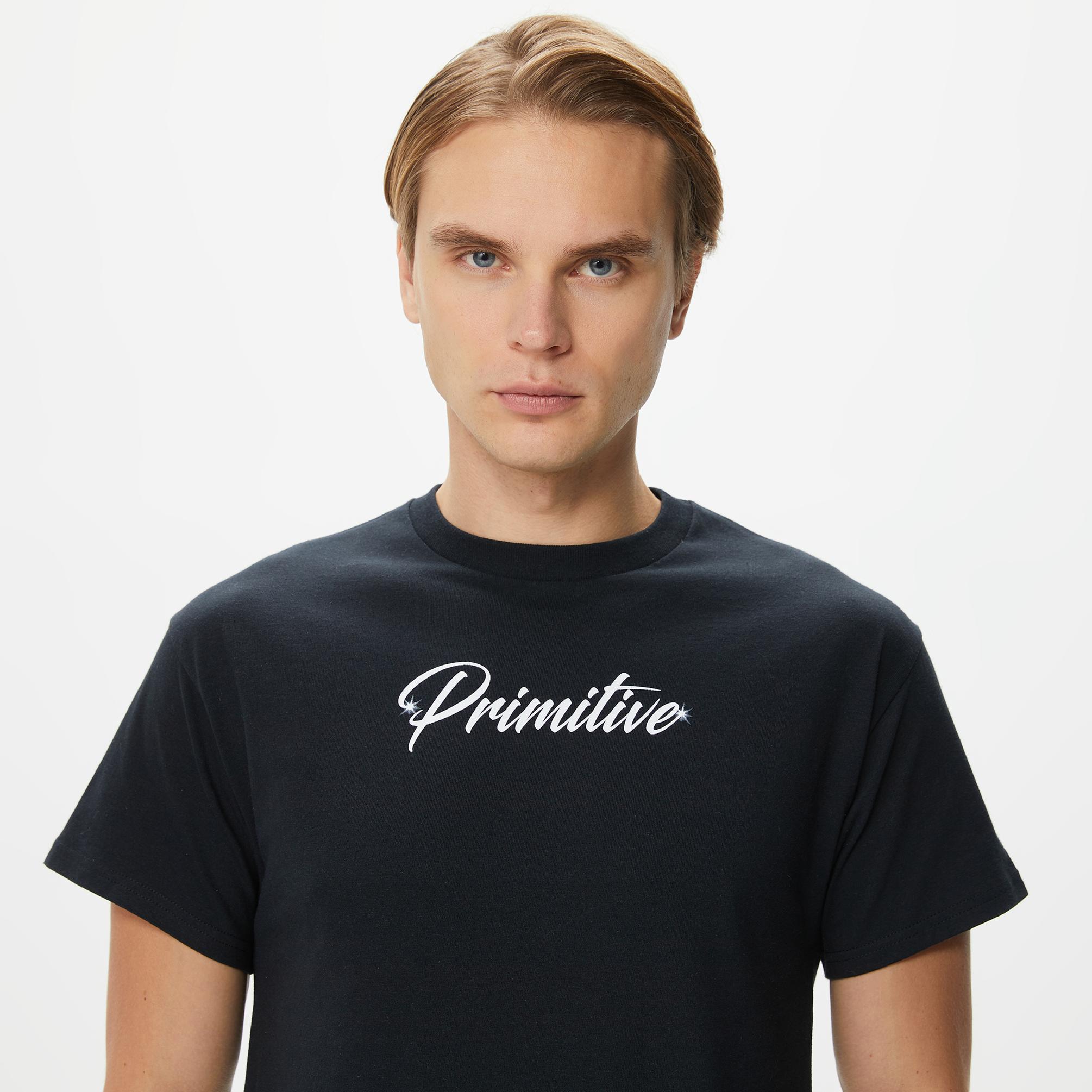  Primitive Shiver Erkek Siyah T-Shirt