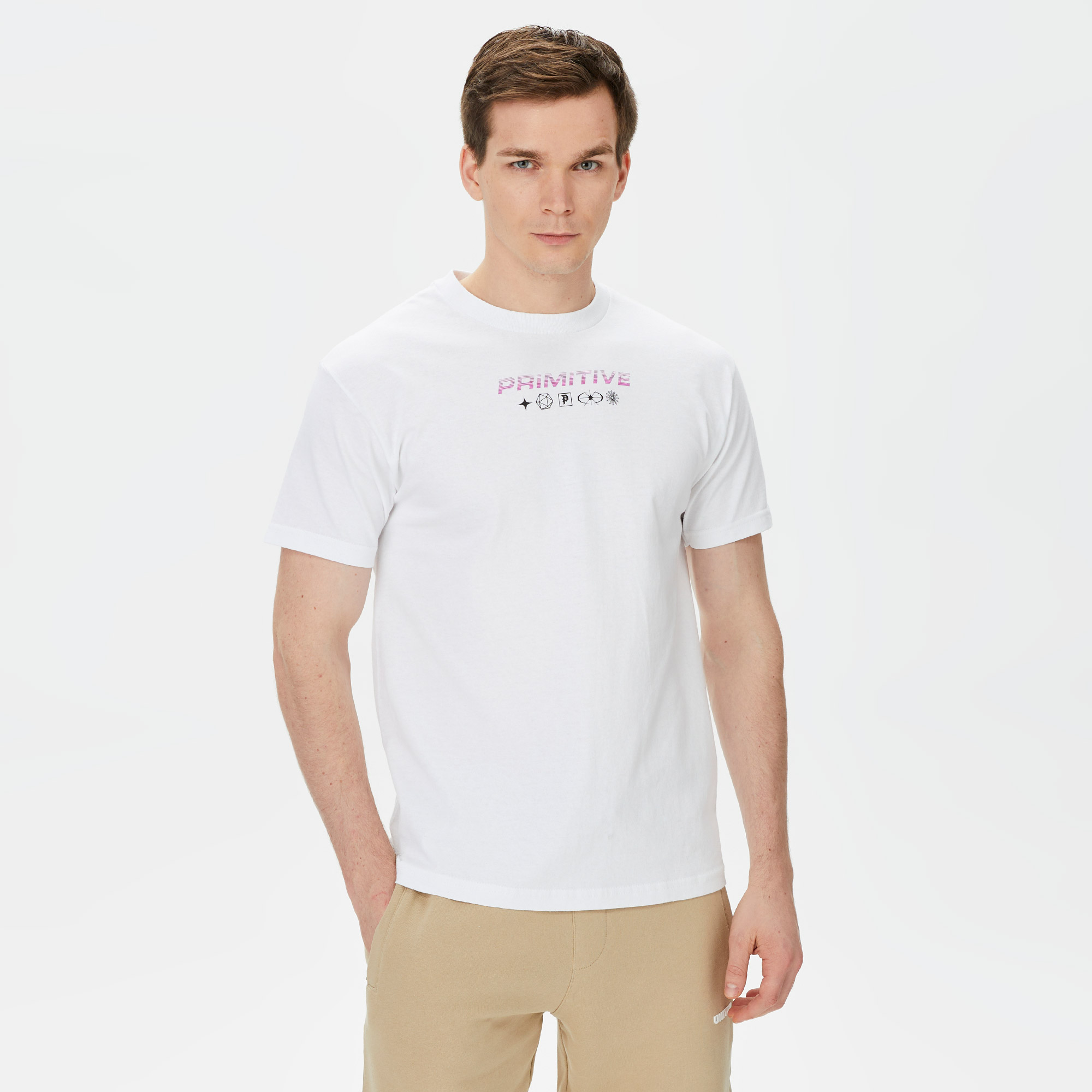 Primitive Zenith Erkek Beyaz T-Shirt