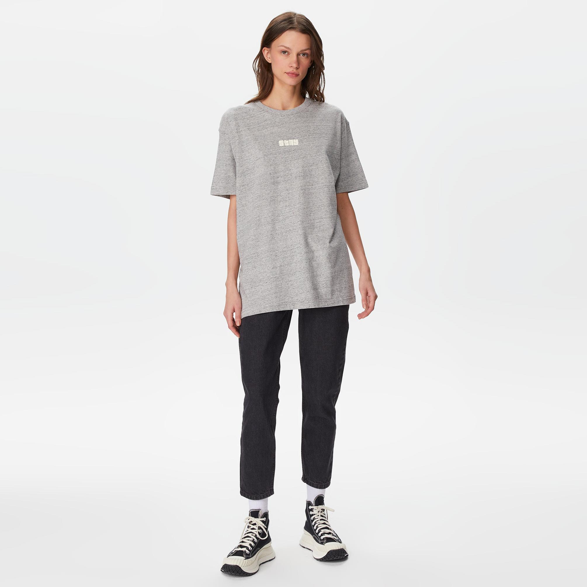  The Stay Line Epic Unisex Gri T-Shirt