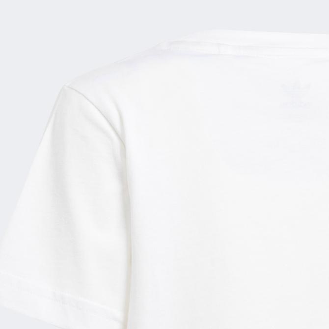  adidas Originals Set Çocuk Beyaz T-Shirt Şort Takım