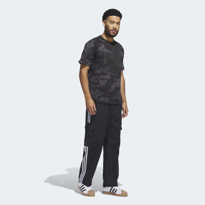  adidas Originals Camo Trefoil T Erkek Siyah T-Shirt
