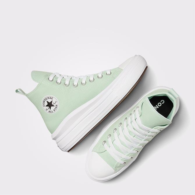  Converse Chuck Taylor All Star Move Platform Kadın Yeşil Sneaker