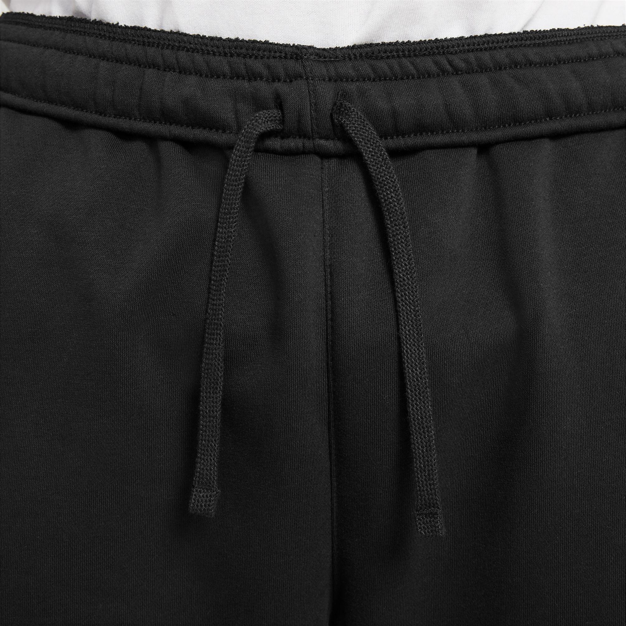  Nike Club Fleece Cargo Trousers Erkek Siyah Eşofman Altı