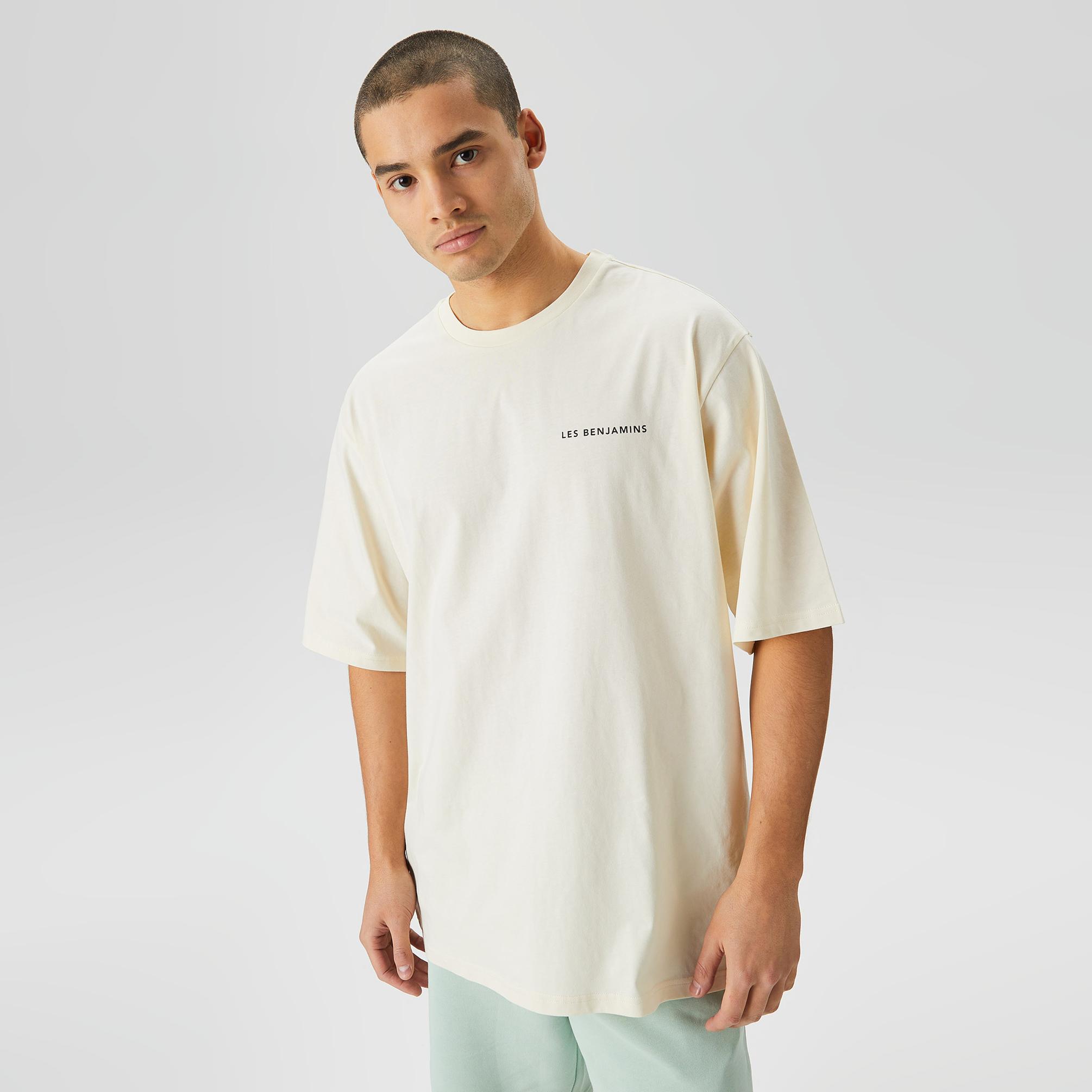  Les Benjamins Core Unisex Beyaz T-Shirt