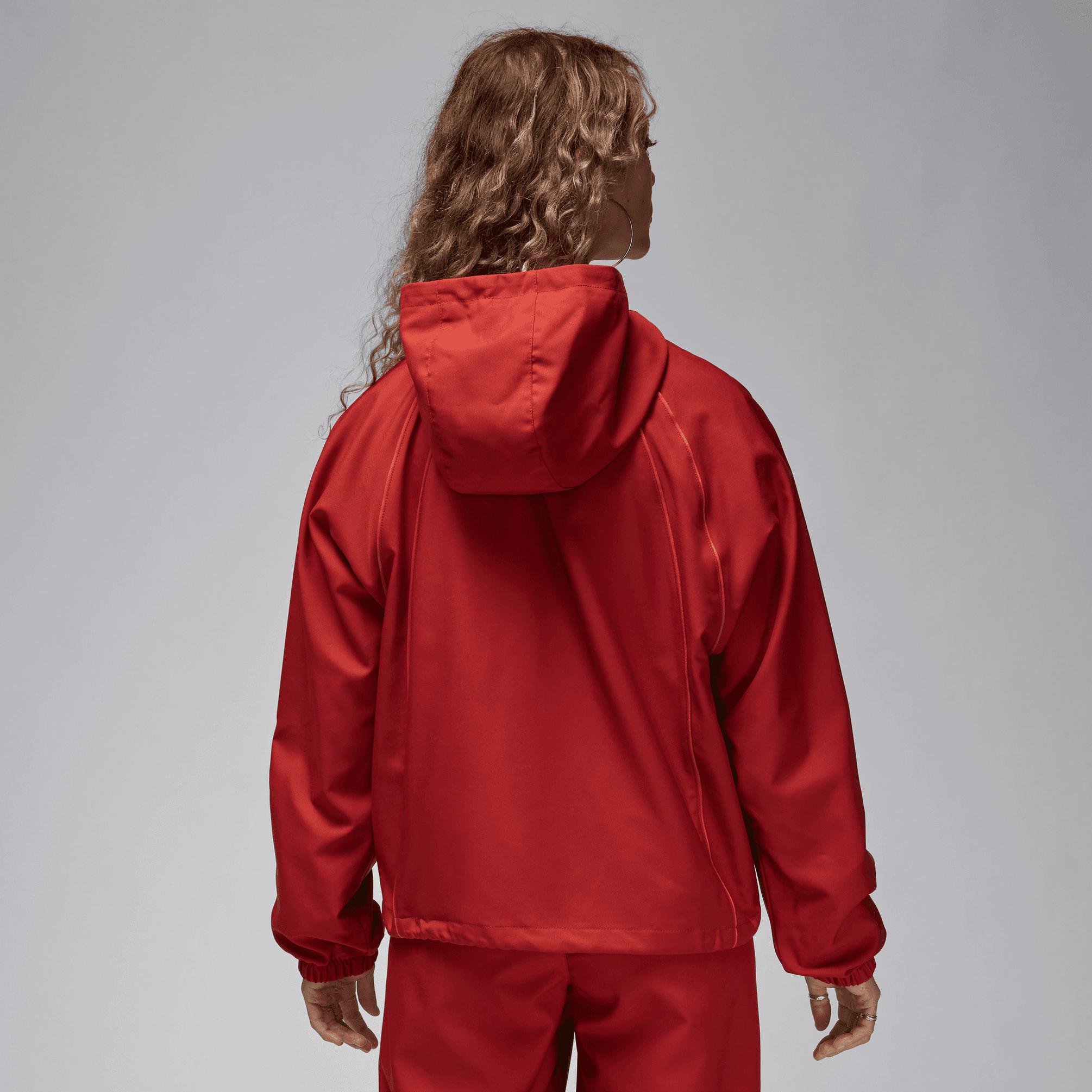  Jordan Hip Length Kadın Kırmızı/Turuncu Ceket