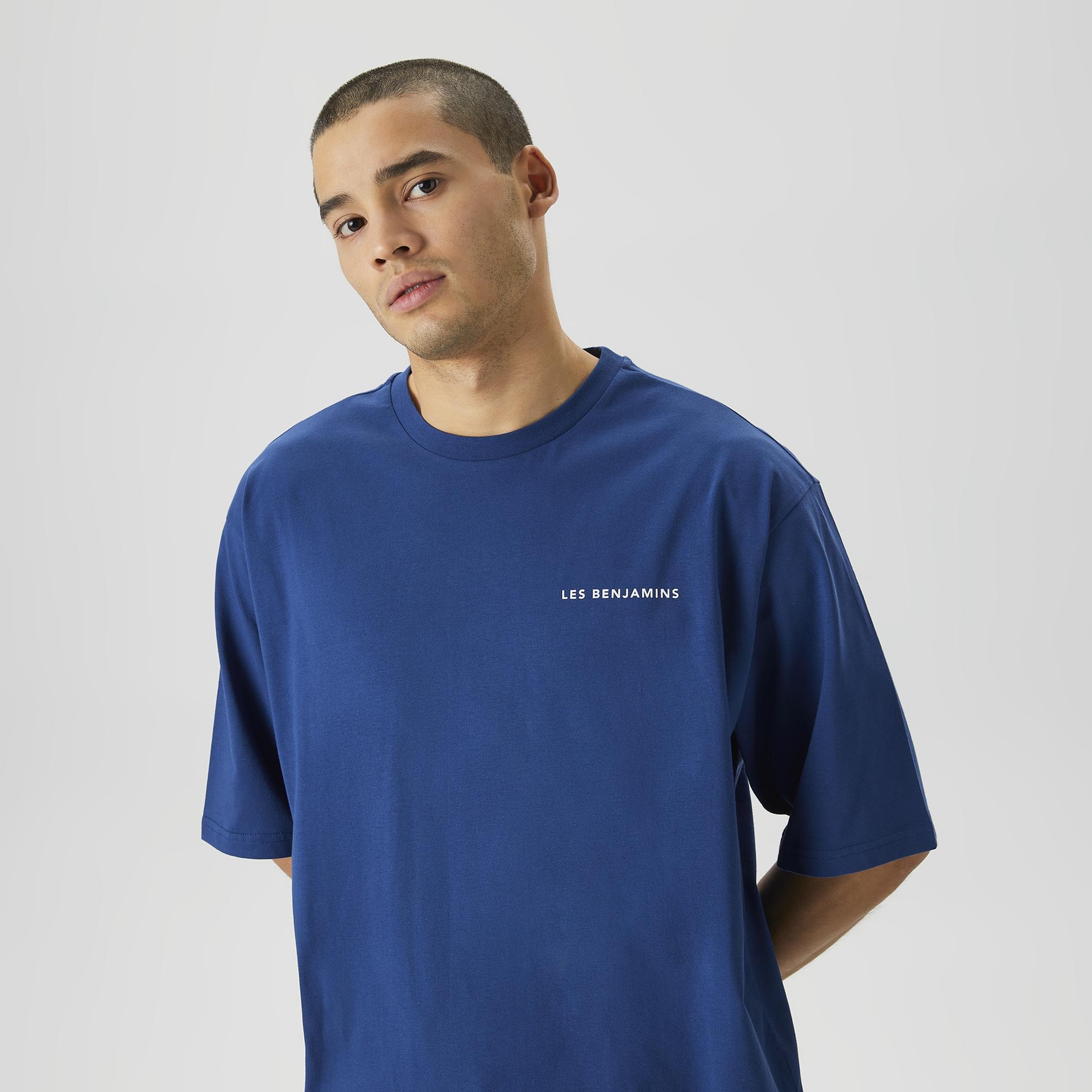  Les Benjamins Core Unisex Lacivert T-Shirt