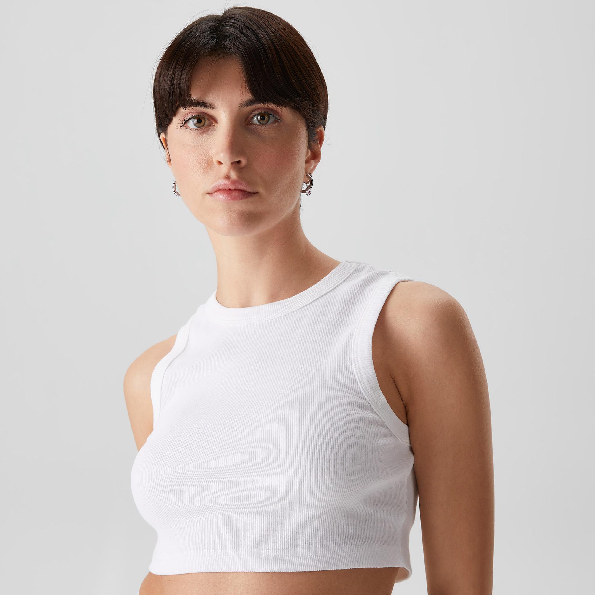  Soon To Be Announced Sportswear Kadın Beyaz Tank Top