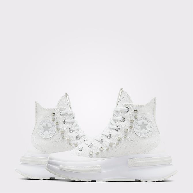  Converse Run Star Legacy CX Platform Studded Kadın Beyaz Sneaker