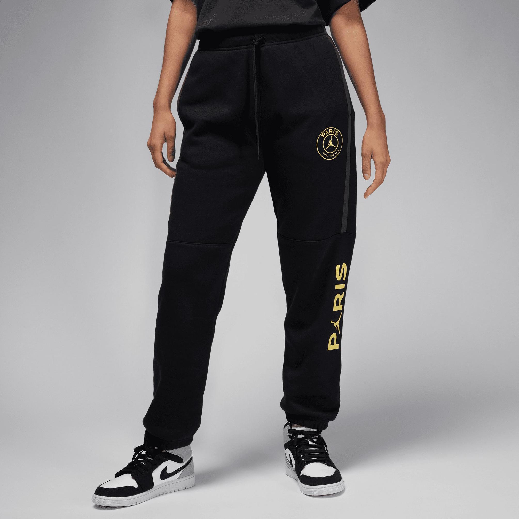  Nike Paris Saint-Germain Brooklyn Fleece Kadın Siyah/Gri Eşofman Altı