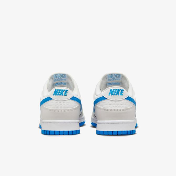  Nike Dunk Low Retro Sportswear Erkek Beyaz/Mavi Spor Ayakkabı