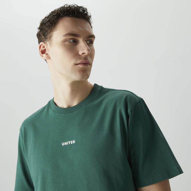  UNITED4 Classic Erkek Yeşil T-Shirt