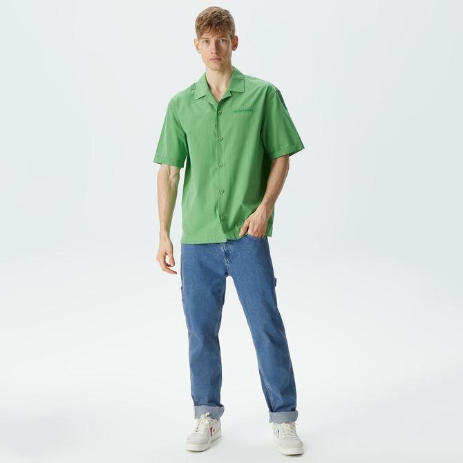 Les Benjamins Essential Erkek Yeşil Gömlek