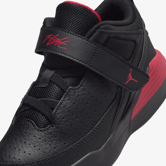  Jordan Max Aura 5 Çocuk Siyah/Kırmızı Spor Ayakkabı