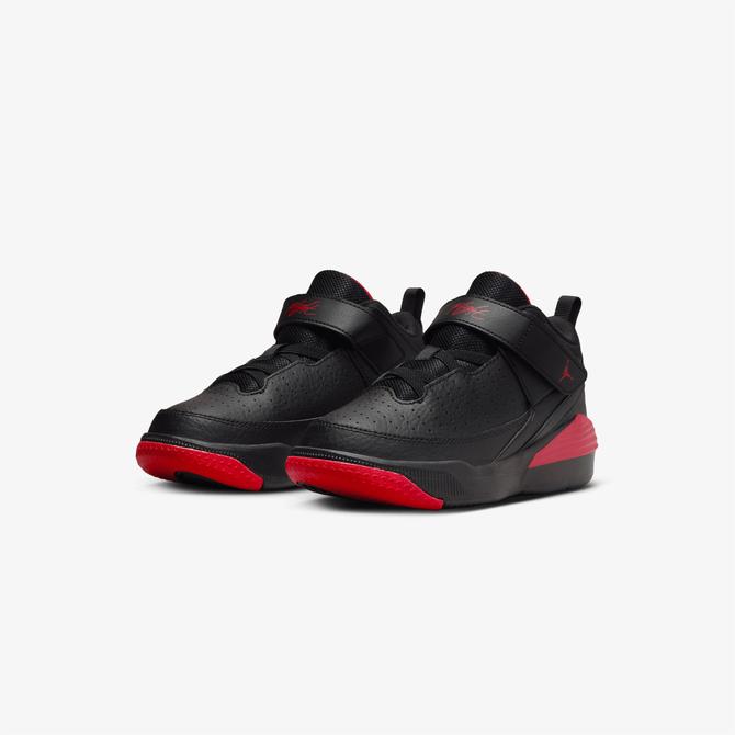  Jordan Max Aura 5 Çocuk Siyah/Kırmızı Spor Ayakkabı