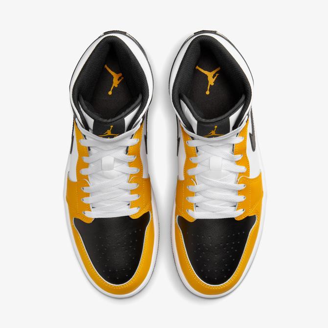  Jordan Air 1 Mid Erkek Sarı/Altın Spor Ayakkabı