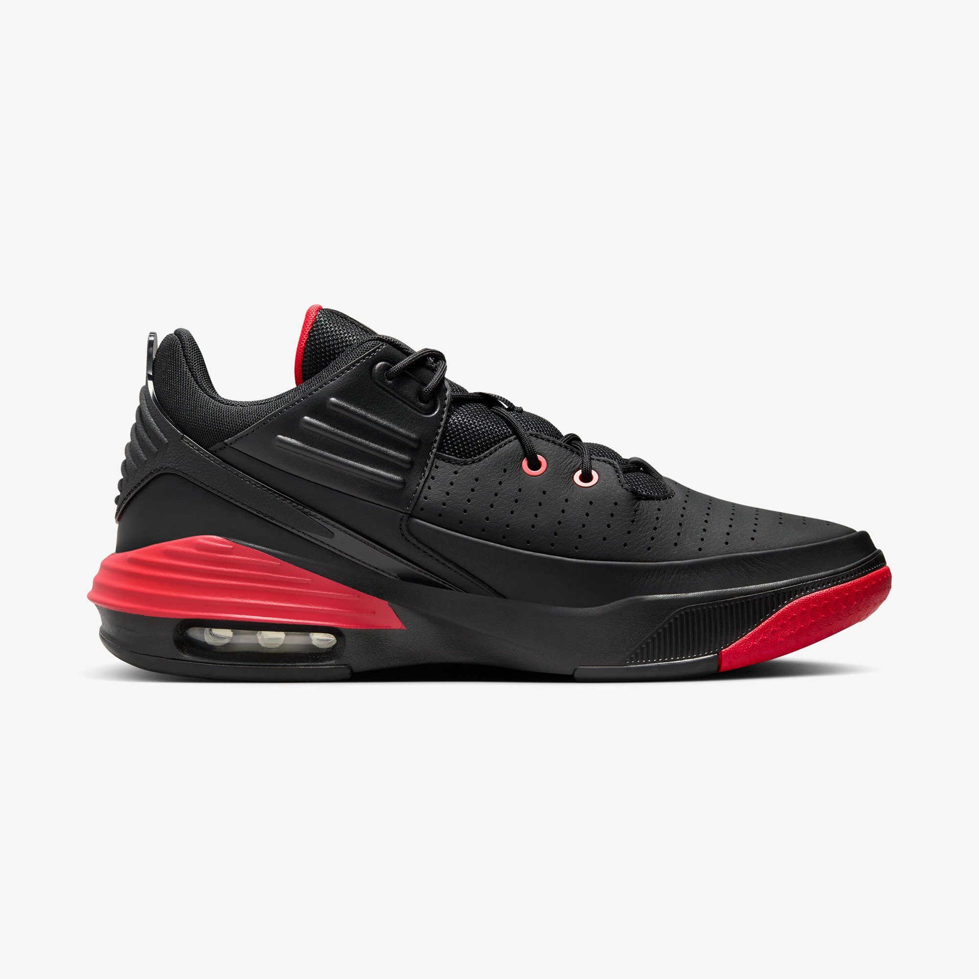 Jordan Max Aura 5 Erkek Siyah/Kırmızı Spor Ayakkabı