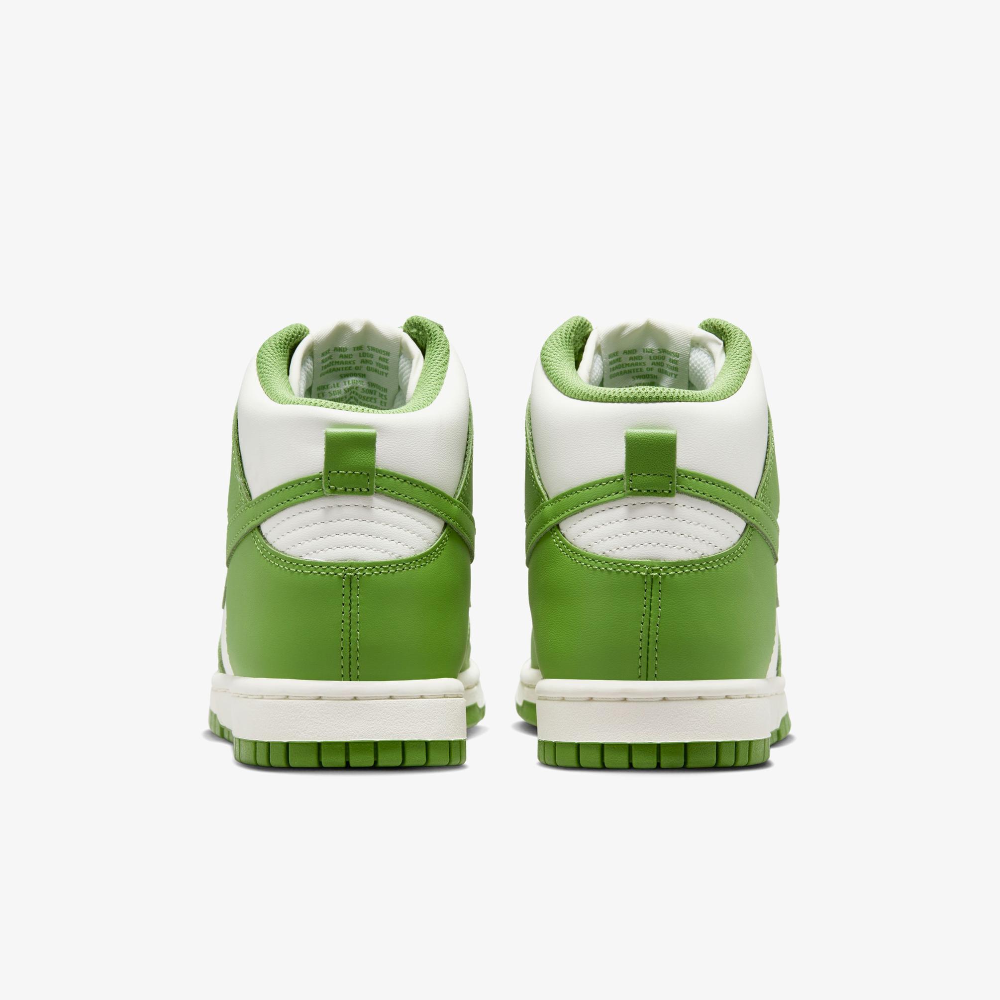 Nike Dunk High Sportswear Kadın Yeşil Spor Ayakkabı