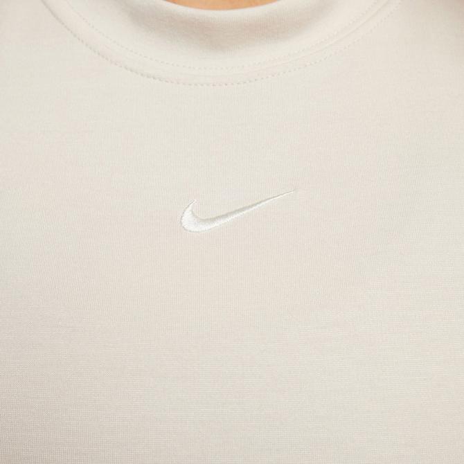  Nike Sportswear Chill Knit Kadın Krem Elbise