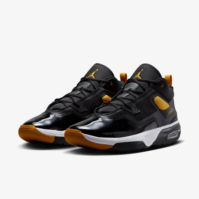  Jordan Stay Loyal 3 Erkek Siyah/Sarı Spor Ayakkabı