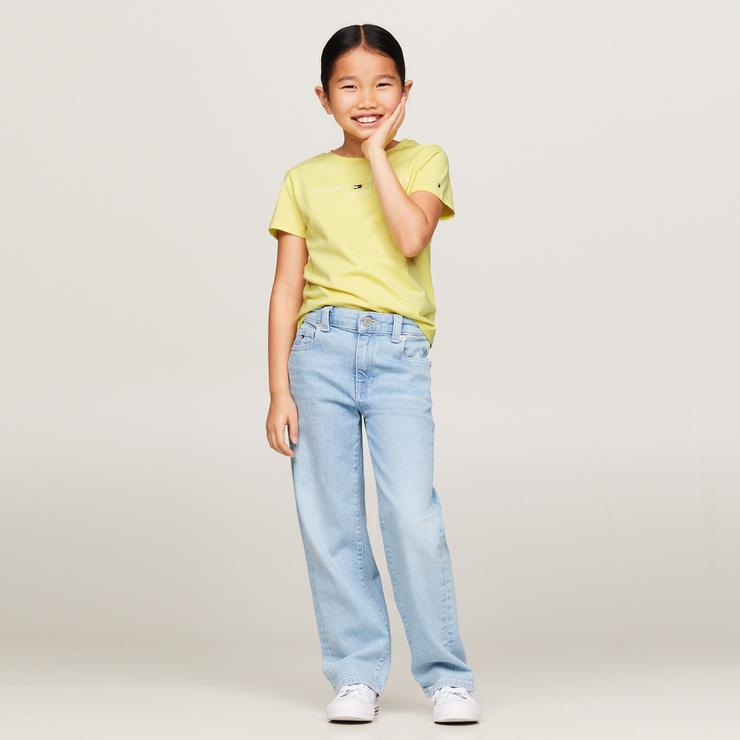 Tommy Hilfiger Essential S/S Çocuk Sarı T-Shirt