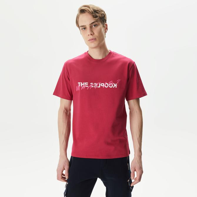  The Kooples Classic Erkek Kırmızı T-Shirt