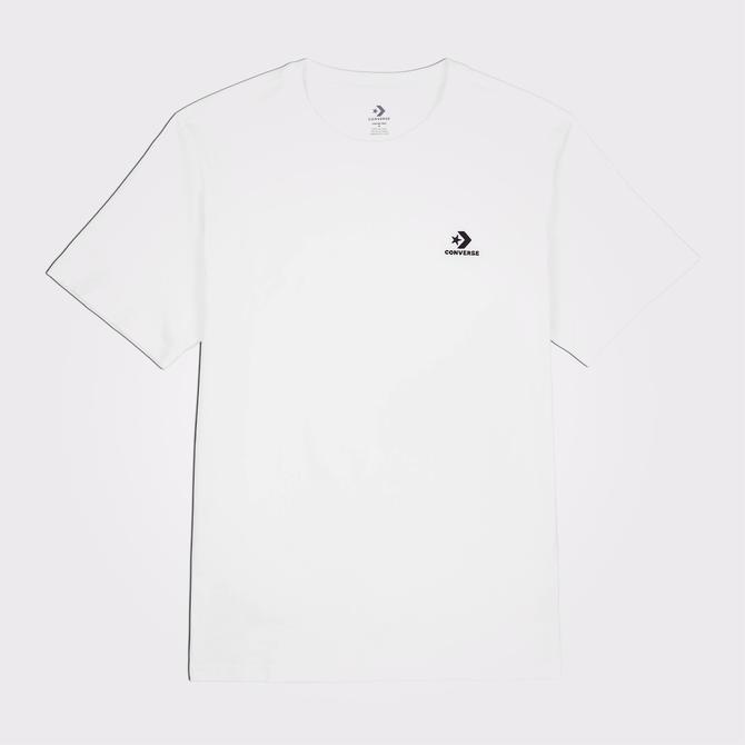  Converse Go-To Embroidered Star Chevron Unisex Beyaz T-Shirt