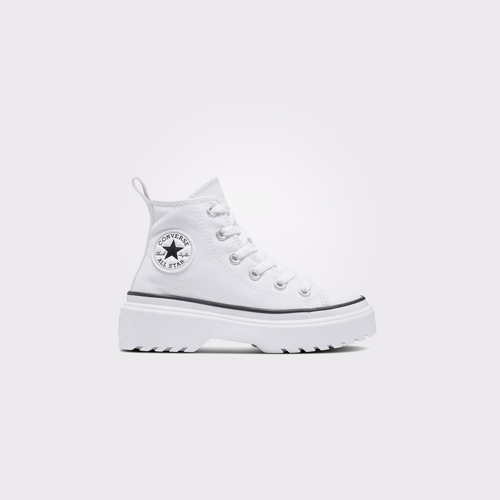 Converse Chuck Taylor All Star Lugged Lift Platform Canvas Çocuk Beyaz Sneaker