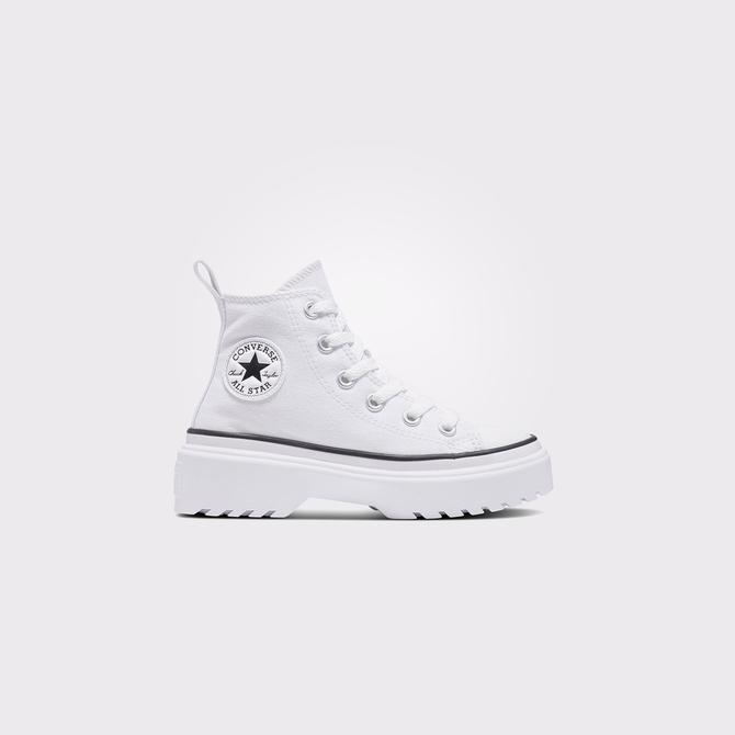  Converse Chuck Taylor All Star Lugged Lift Platform Canvas Çocuk Beyaz Sneaker