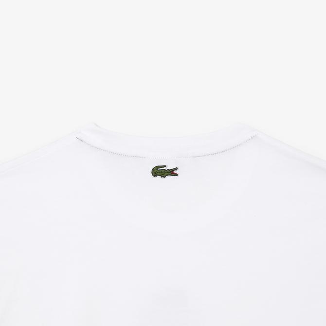  Lacoste Classic Unisex Regular Fit Beyaz T-Shirt
