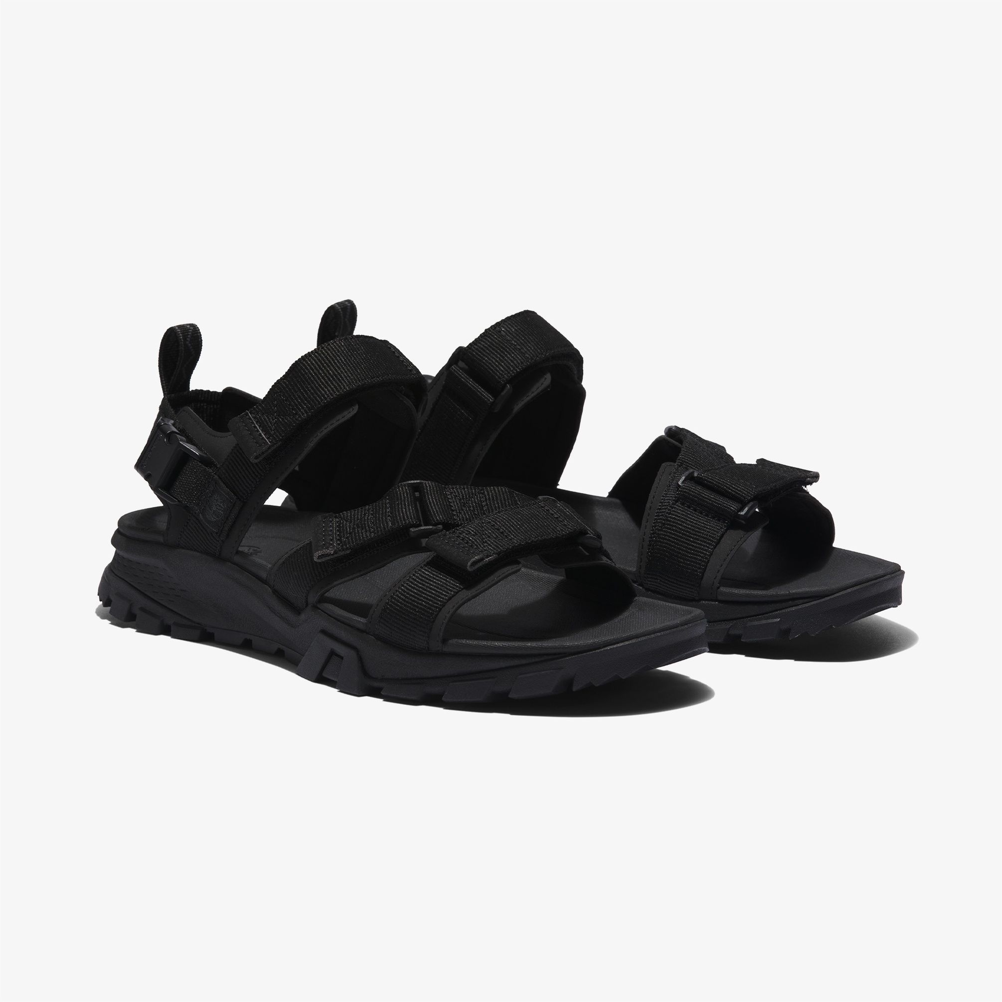  Timberland Garrison Trail Backstrap Erkek Siyah Sandalet
