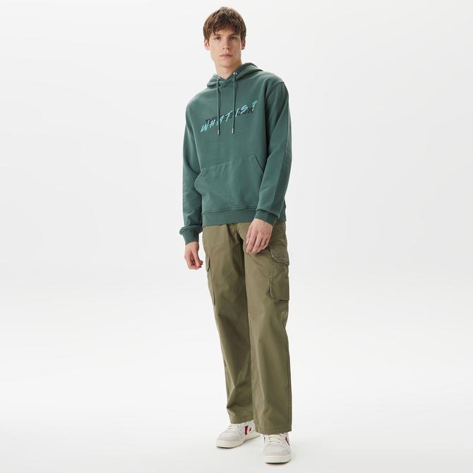  The Kooples Classic Erkek Yeşil Sweatshirt