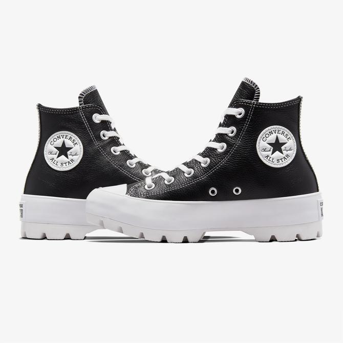  Converse Chuck Taylor All Star Lugged Leather Unisex Siyah Sneaker