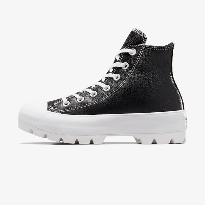  Converse Chuck Taylor All Star Lugged Leather Unisex Siyah Sneaker