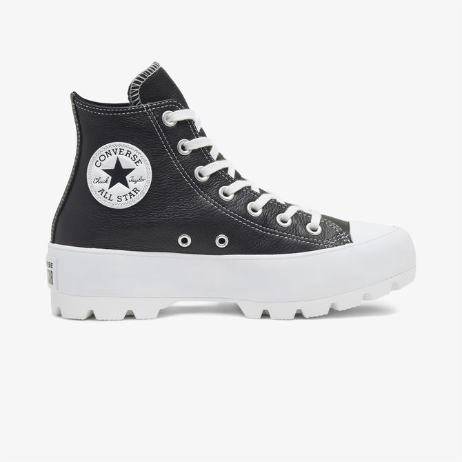  Converse Chuck Taylor All Star Lugged Leather Unisex Siyah Sneaker