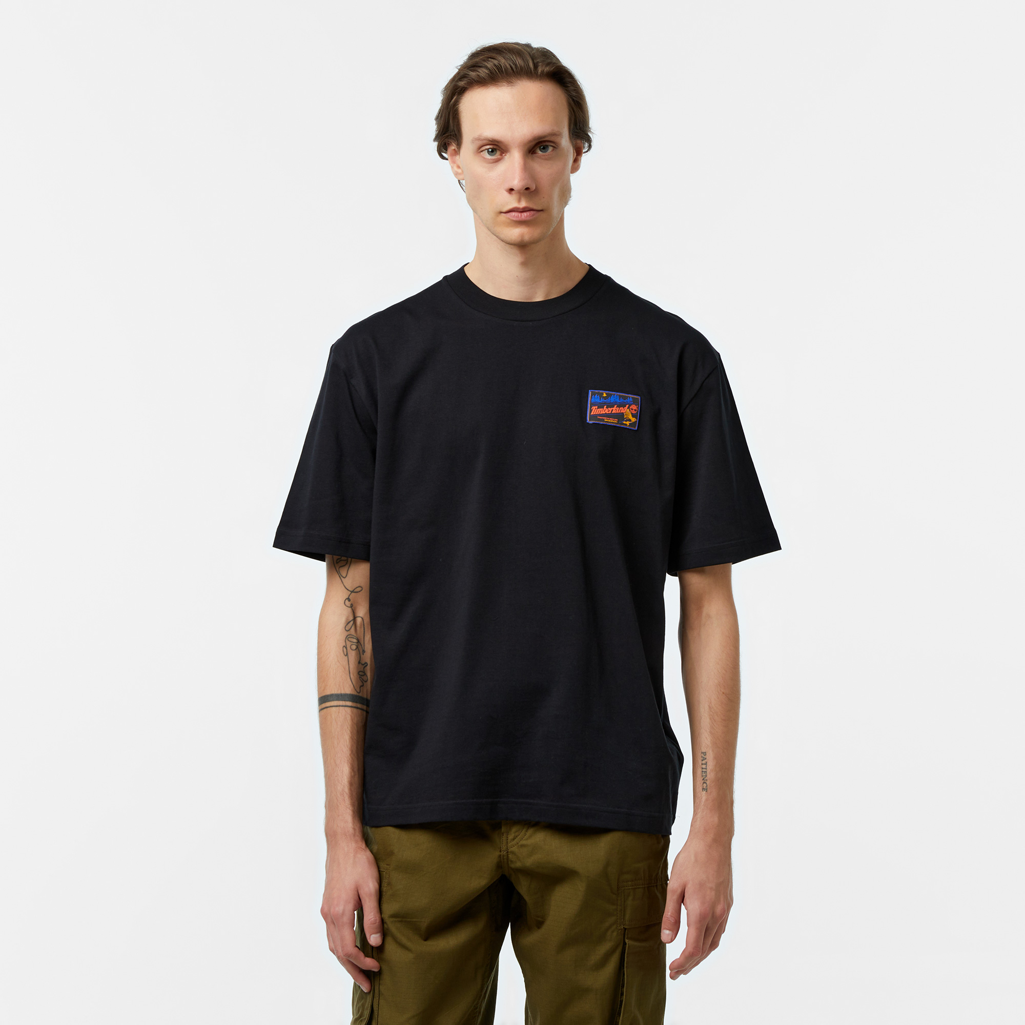 Timberland Ss Graphic Erkek Siyah T Shirt House of SuperStep