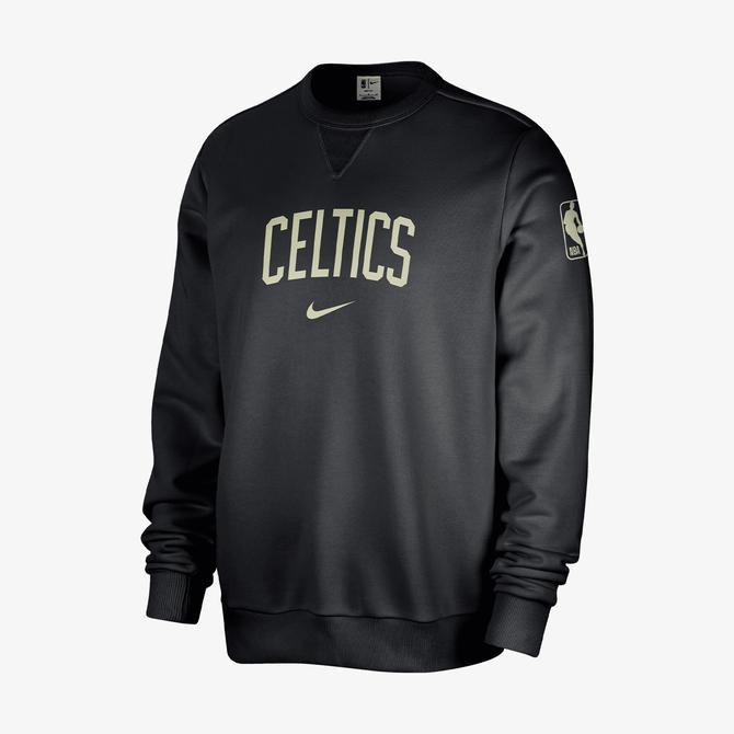  Nike Dri-Fit Boston Celtics Standard Issue Erkek Siyah Sweatshirt