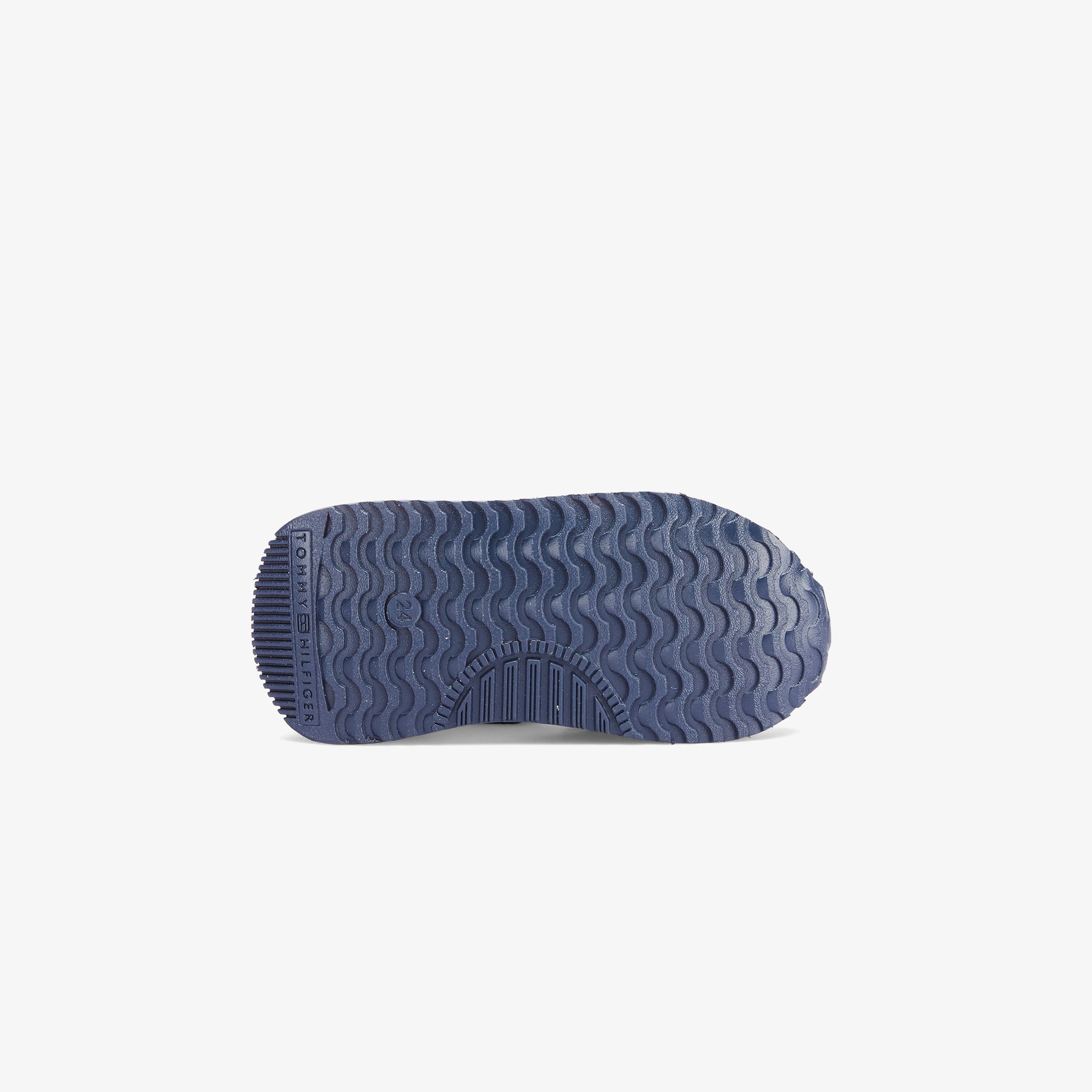  Tommy Hilfiger Flag Low Cut Velcro Çocuk Mavi Sneaker