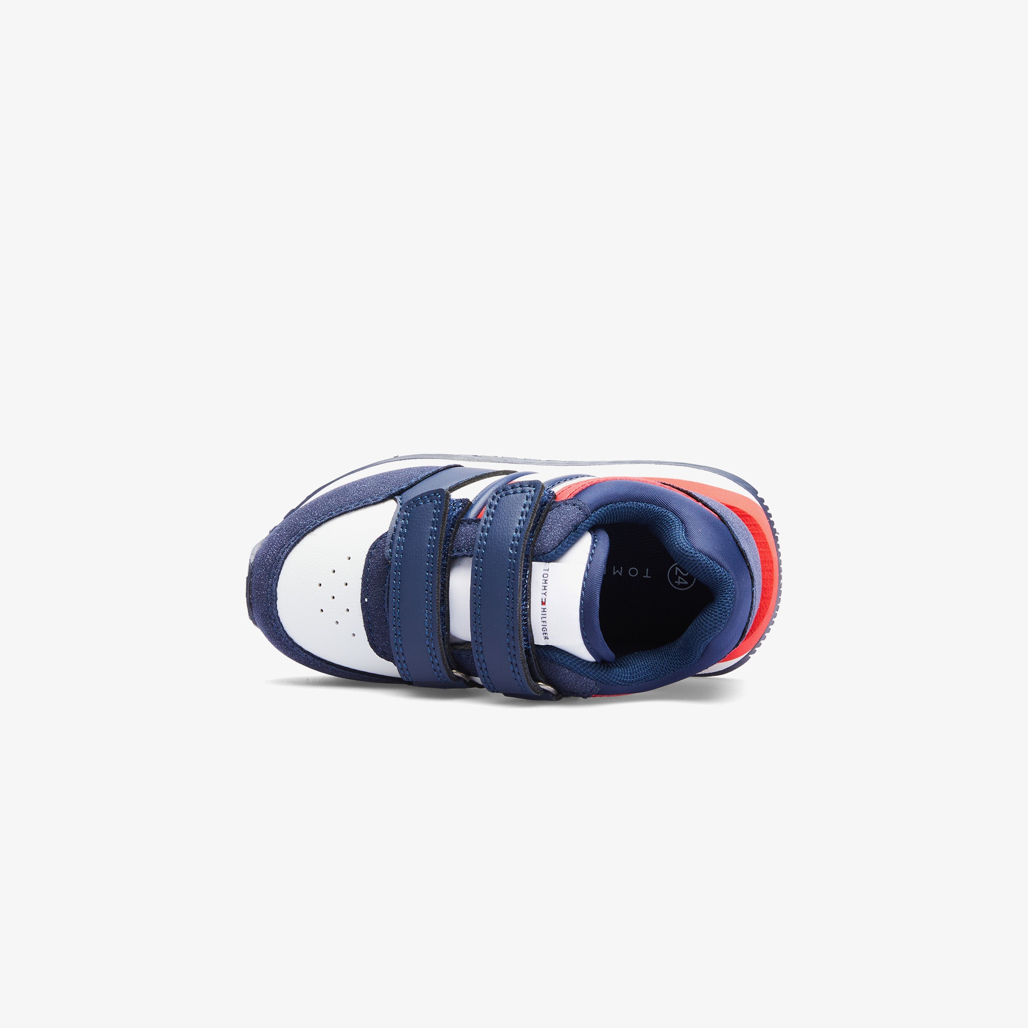  Tommy Hilfiger Flag Low Cut Velcro Çocuk Mavi Sneaker