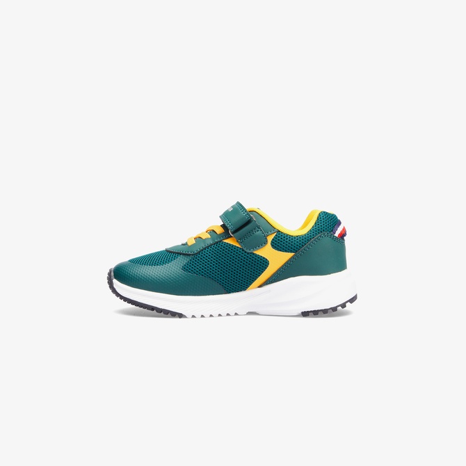  Tommy Hilfiger Flag Low Cut Velcro Çocuk Yeşil Sneaker