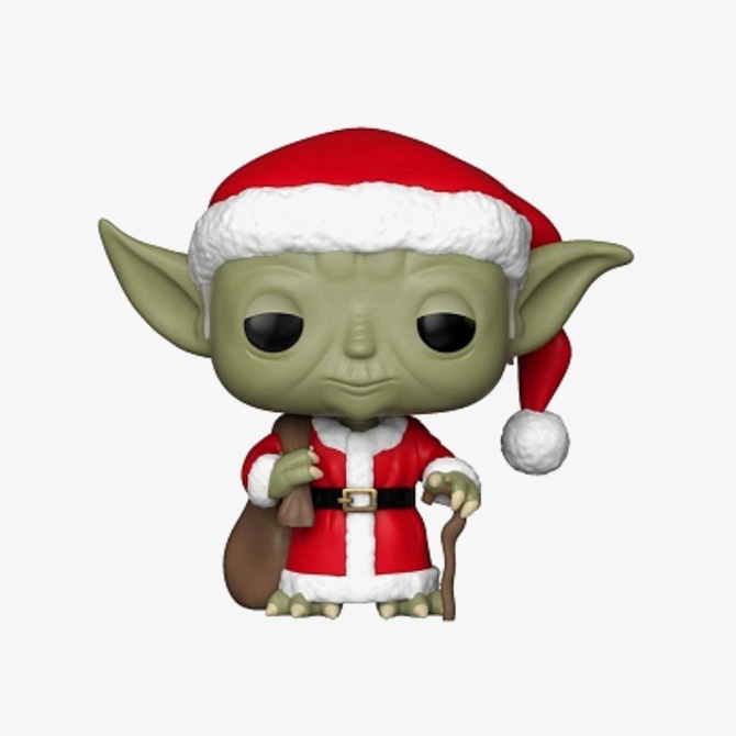  Funko POP Star Wars: Holiday Santa Yoda Renkli Figür