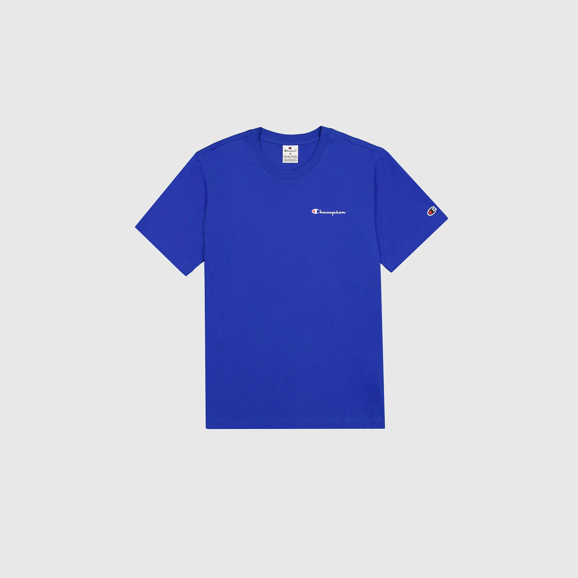  Champion Icons SS Erkek Mavi T-Shirt