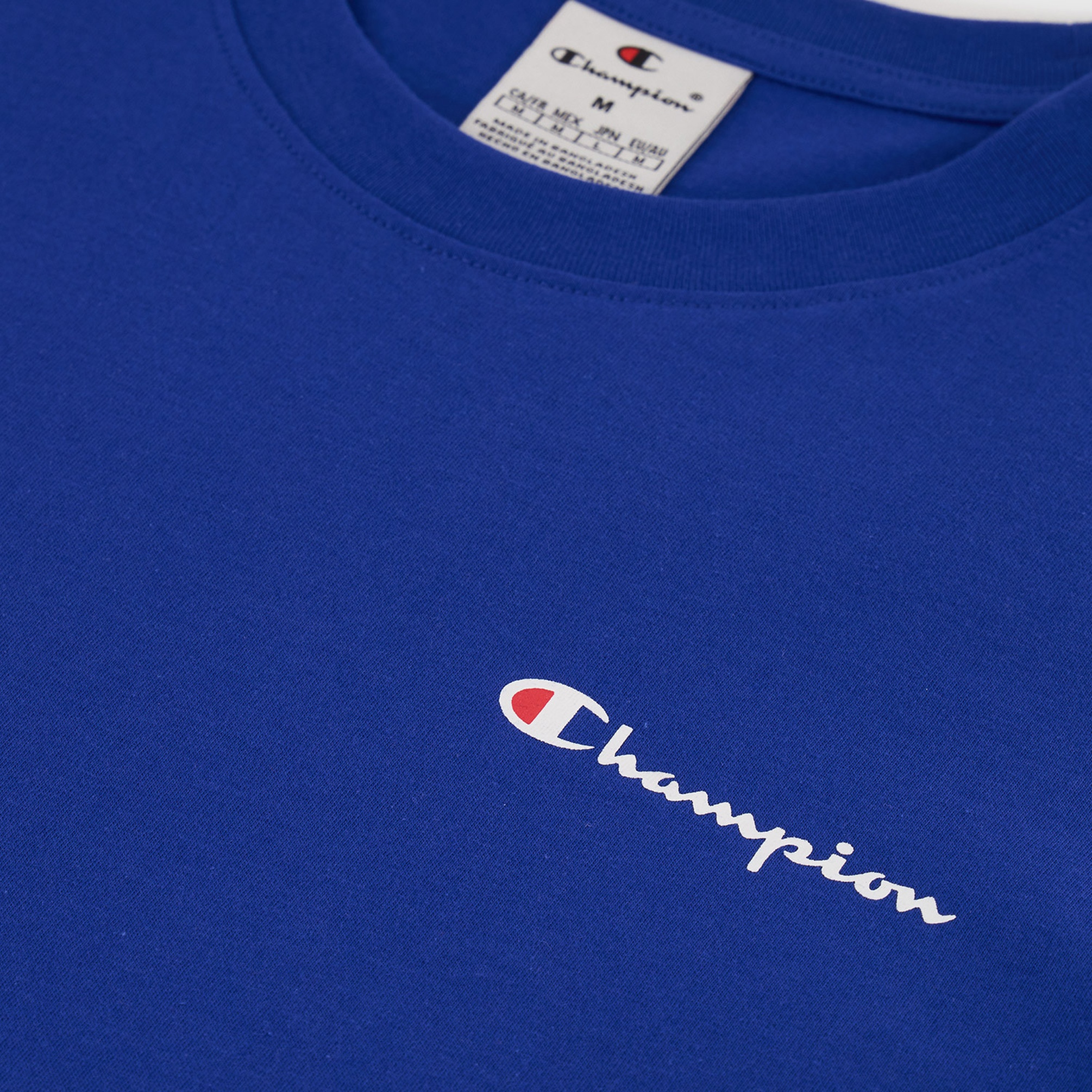 Champion Icons SS Erkek Mavi T-Shirt