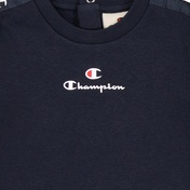 Champion Crewneck Suit Çocuk Mavi Eşofman Takımı