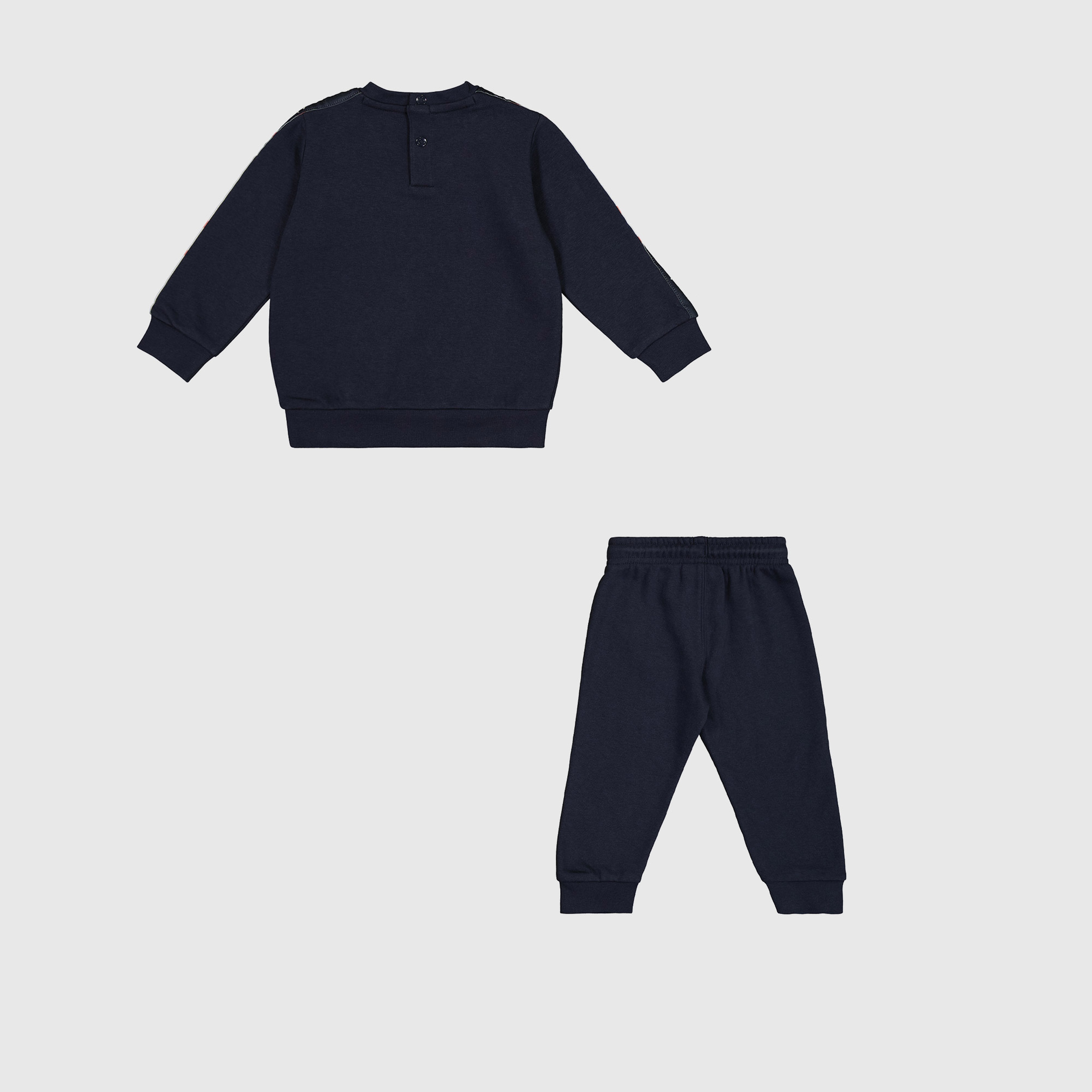 Champion Crewneck Suit Çocuk Mavi Eşofman Takımı