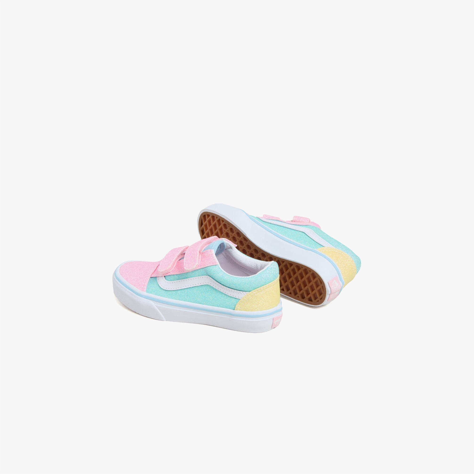  Vans Old Skool V Çocuk Renkli Sneaker